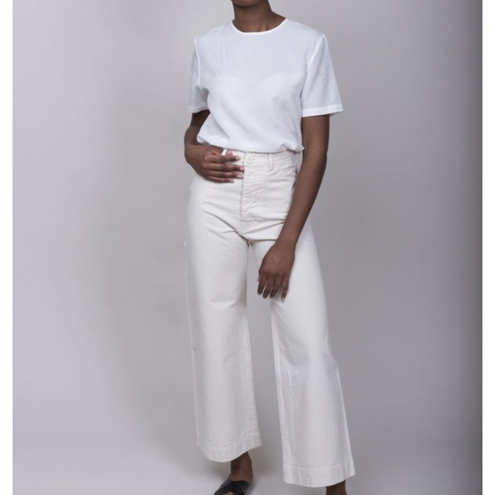 Jesse Kamm natural sailor pants 2 mint condition